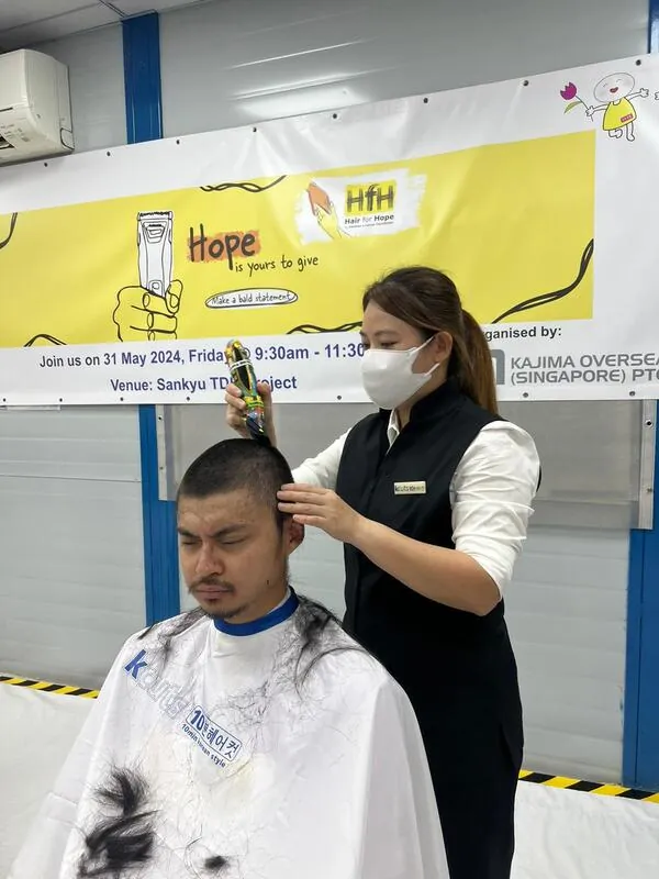 kcuts at Hair for Hope