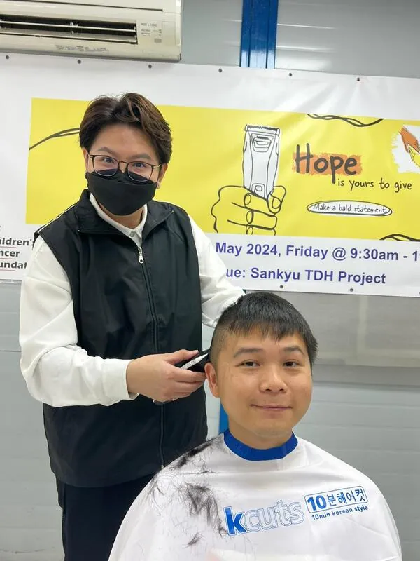 kcuts at Hair for Hope