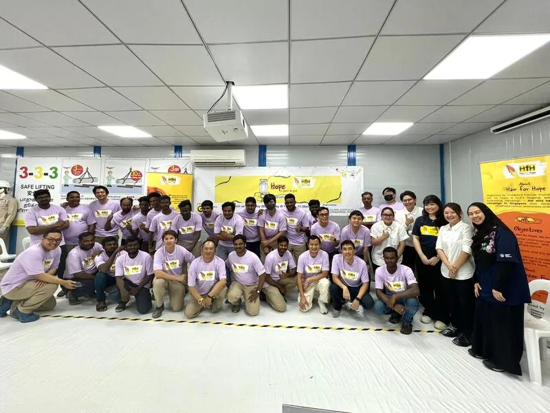 kcuts at Hair for Hope