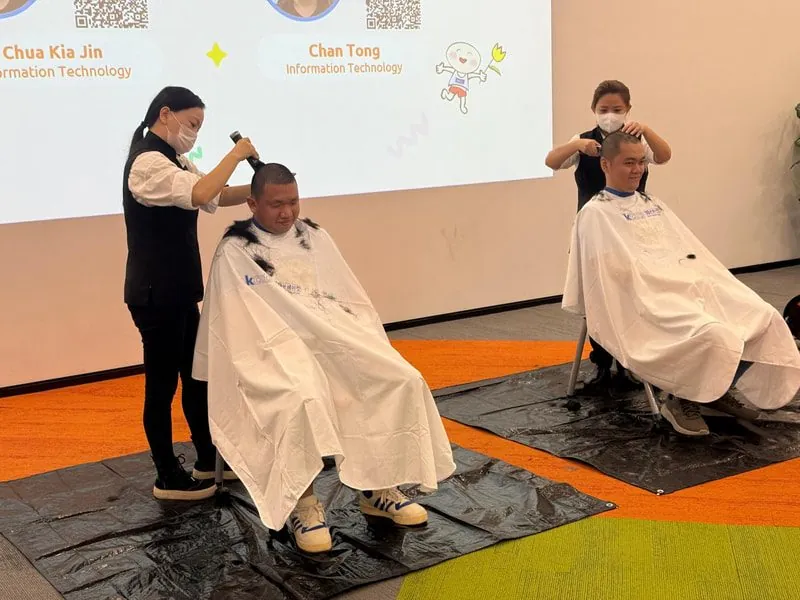 kcuts at Hair for Hope