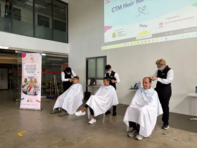 kcuts at Hair for Hope